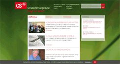 Desktop Screenshot of cs-vsg.de